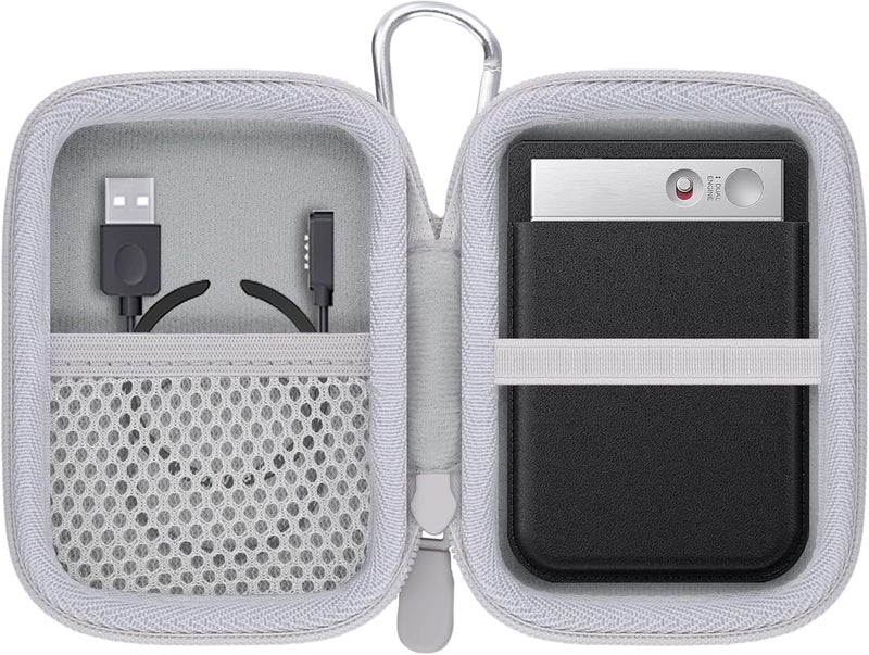 Baval Hard Carrying Travel Case for PLAUD Note/Note Pro AI Voice Recorder,Compatible with Digital Recorder and Magnetic Protective Case(White) - Image 1
